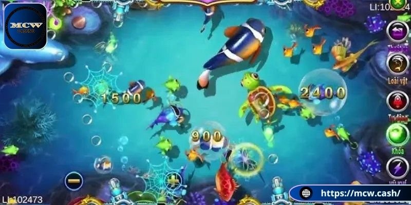 Tận dụng trong game bắn cá ăn xu