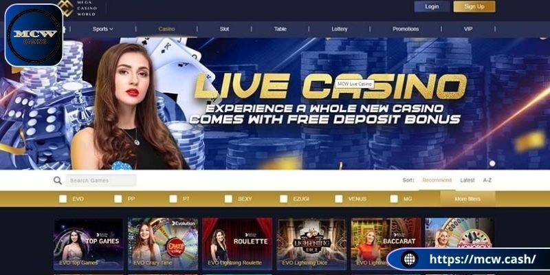 Live Casino tạo thích thú cho người chơi