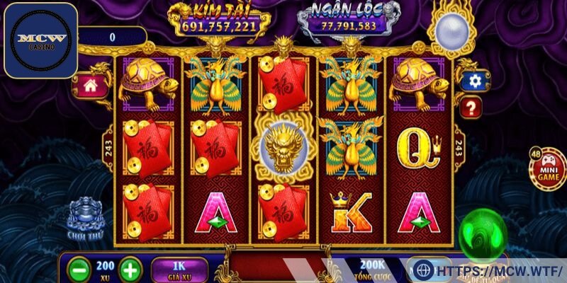 Kho Tàng Ngũ Long là game slot đậm chất Á Đông